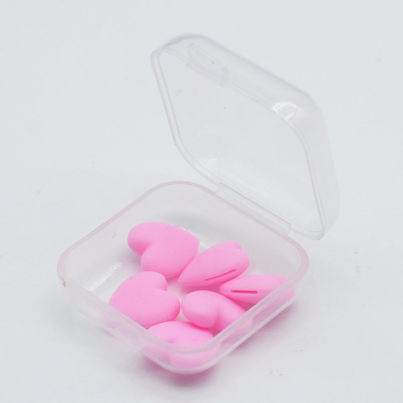 Heart-Shaped Silicone Keychain Holders Stornfield