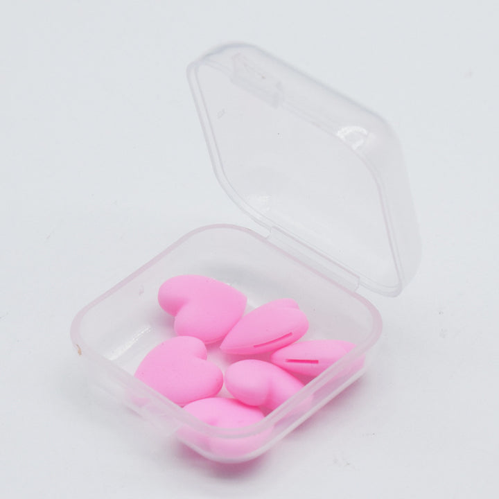 Heart-Shaped Silicone Keychain Holders Stornfield