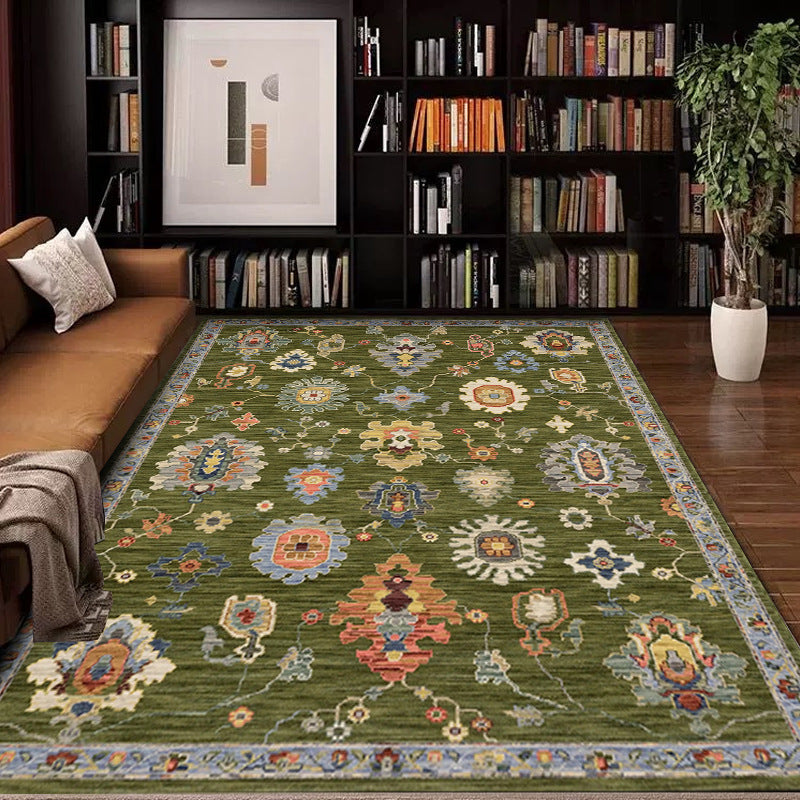 Vintage-Inspired Geometric Area Rug