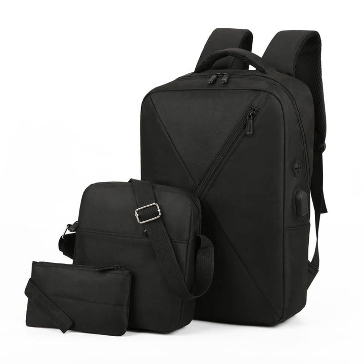 Versatile Three-Piece Travel Backpack Set Stornfield