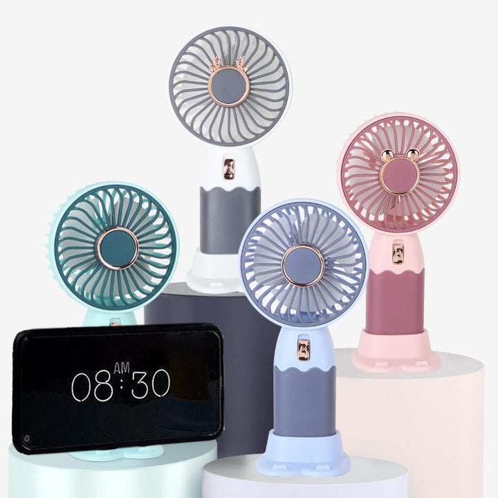 Women's Handheld Cooling Fan with USB Charging Function Stornfield