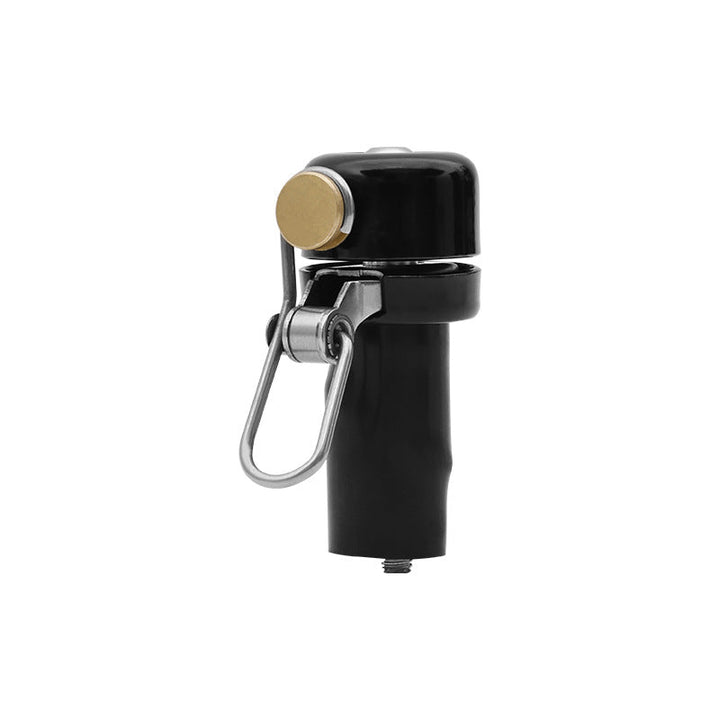 compact quick-release handlebar bell with secure latch Stornfield