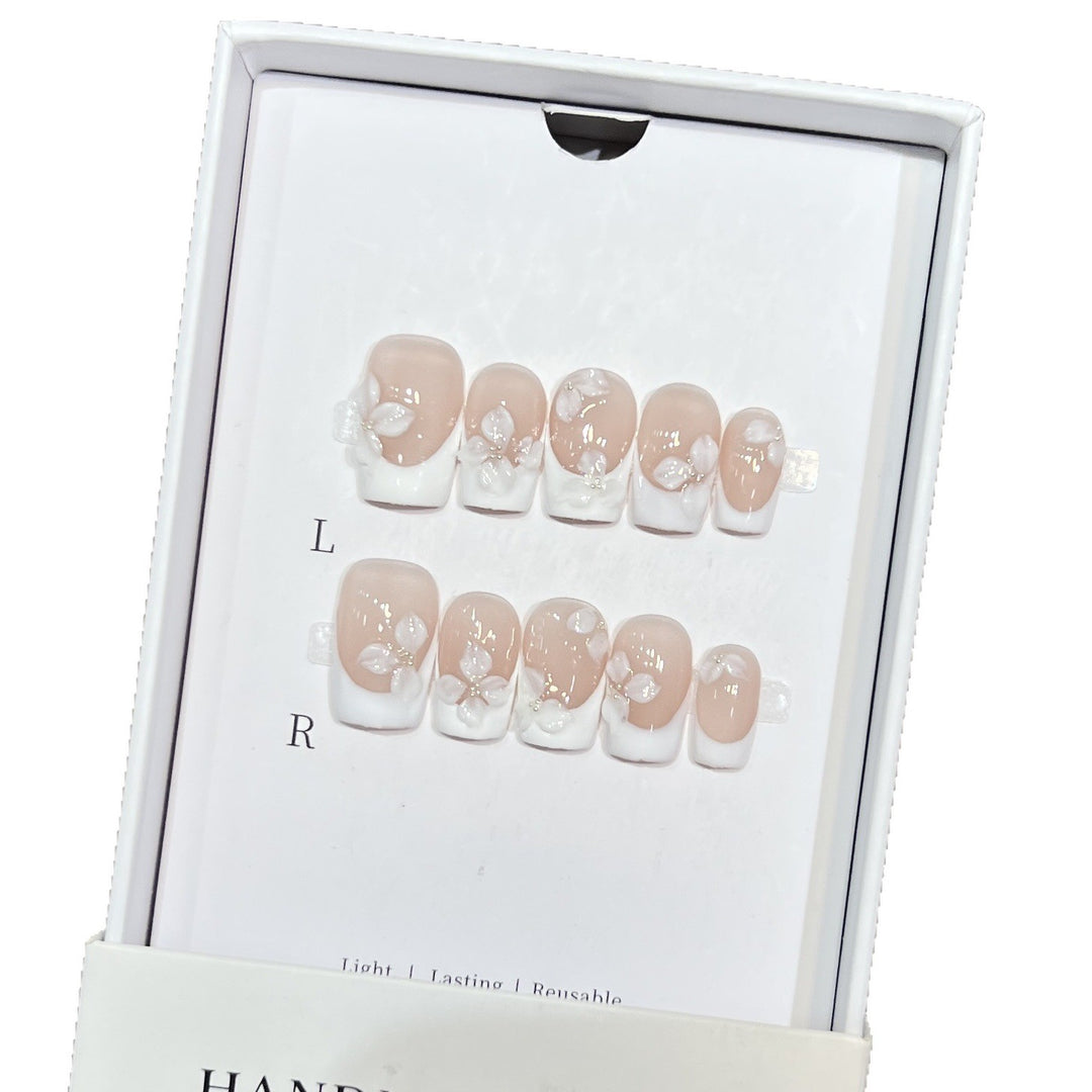 Floral Design Press-On Nail Art Kit Stornfield