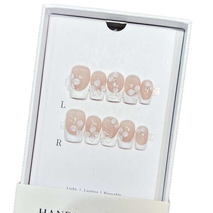 Floral Design Press-On Nail Art Kit Stornfield