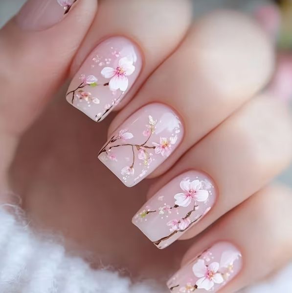 Decorative Floral Nail Art Enhancements Stornfield 1789915429