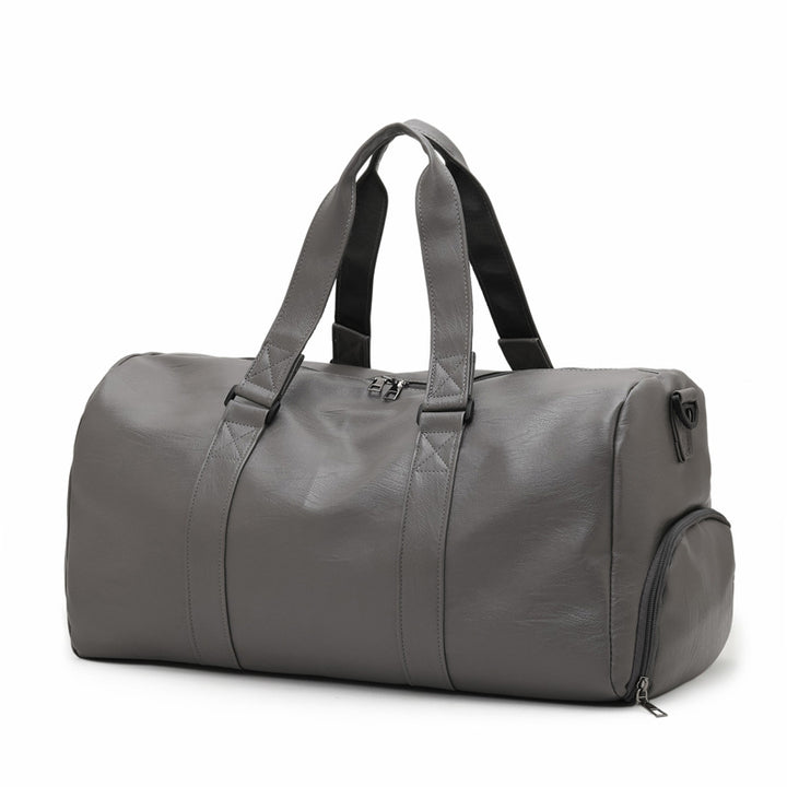Premium Leather Travel Duffle Bag Stornfield