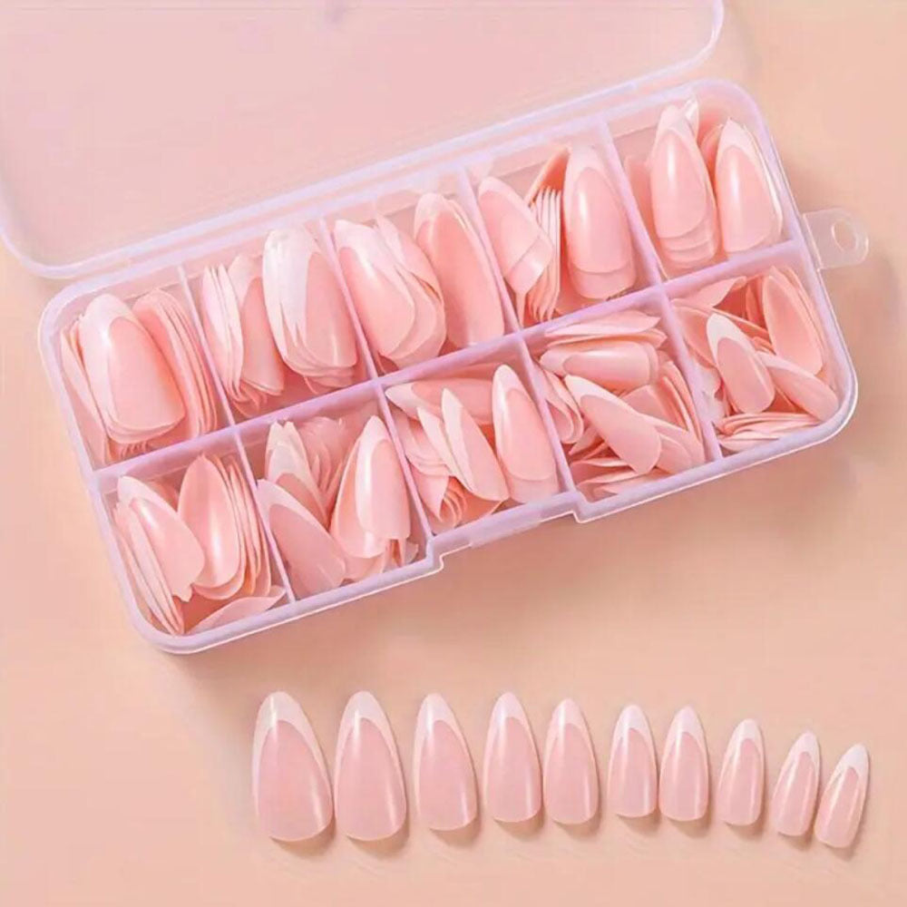 Full Coverage Glossy Press-On Nail Tips