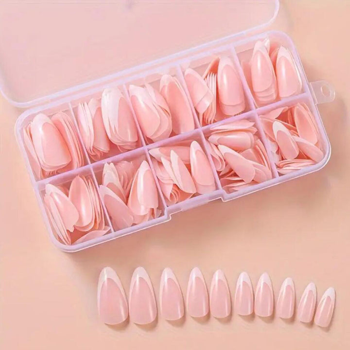 Full Coverage Glossy Press-On Nail Tips