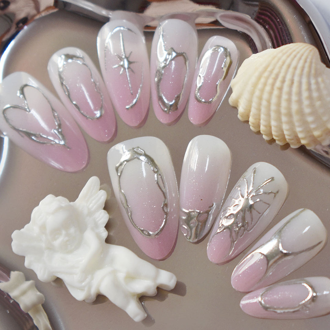 Chic Sculpted Press-On Nail Set Stornfield