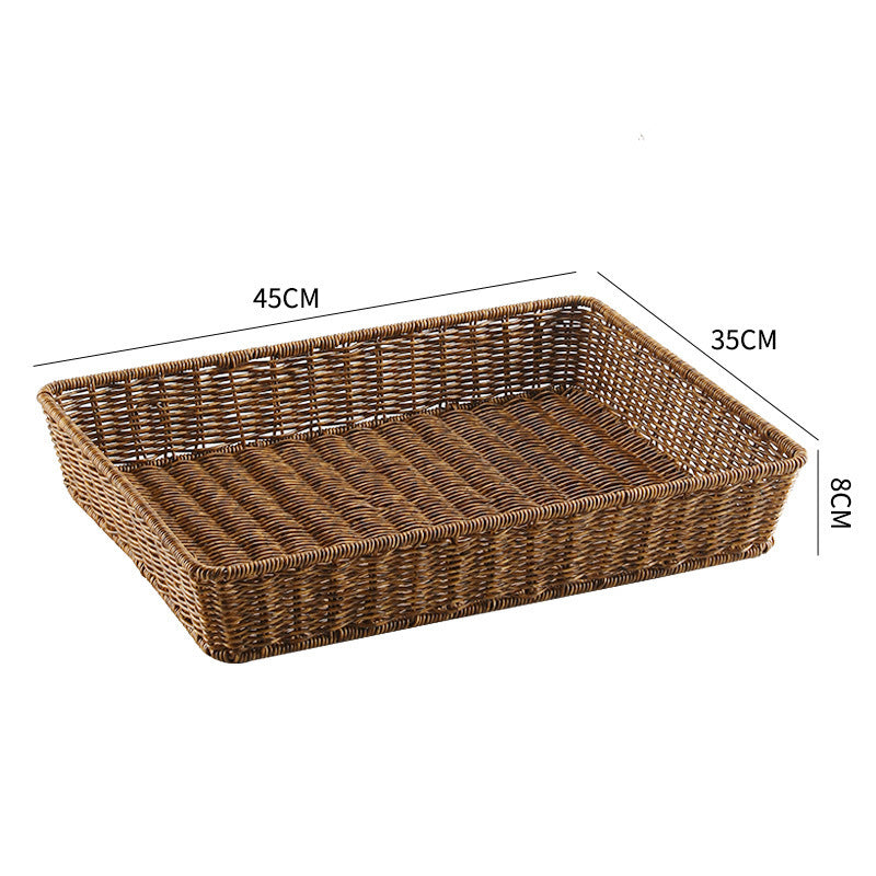 Natural Woven Storage Tray Stornfield