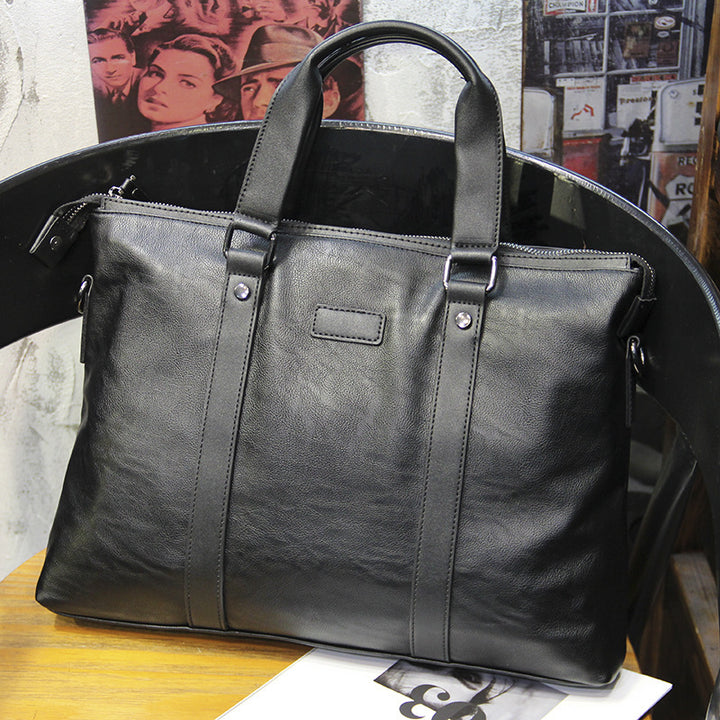 Elegant Tote Bag Made of High-Quality Leather Stornfield