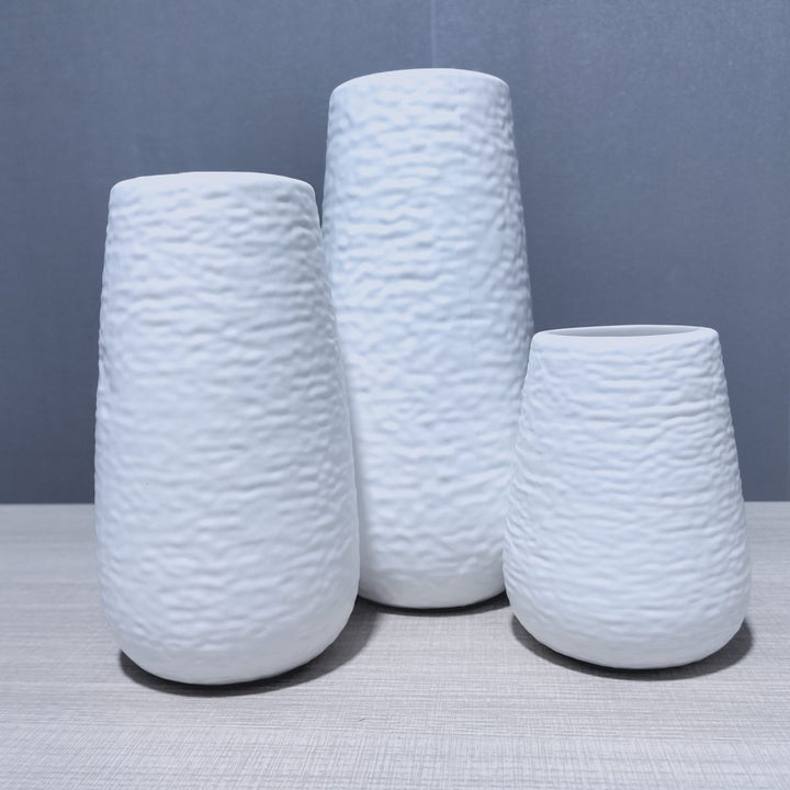 Textured Contemporary Ceramic Vase Stornfeild