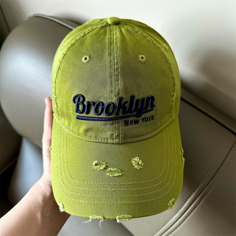 Men's Distressed Brooklyn Baseball Cap Stornfield