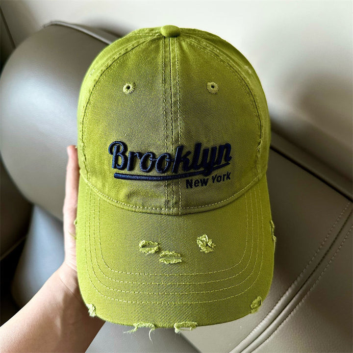 Men's Distressed Brooklyn Baseball Cap Stornfield