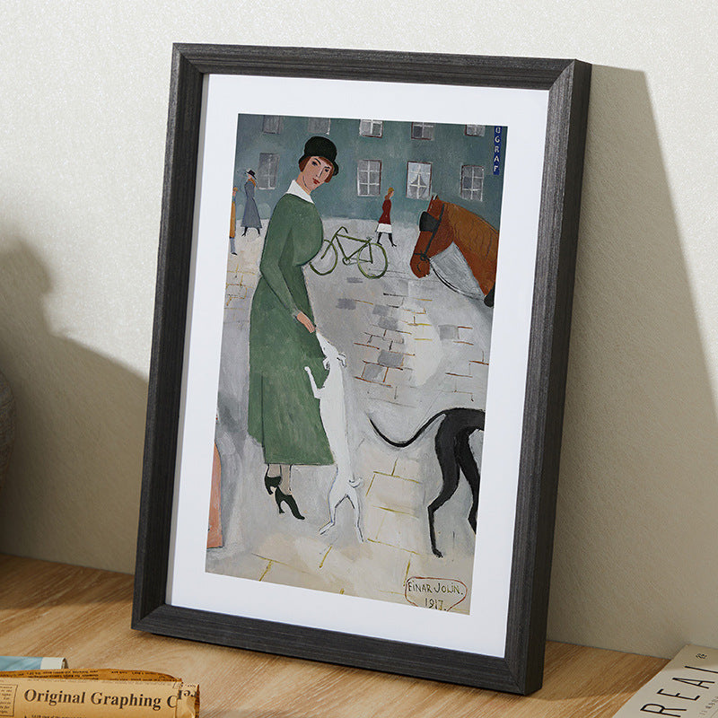Framed Artistic Landscape Print