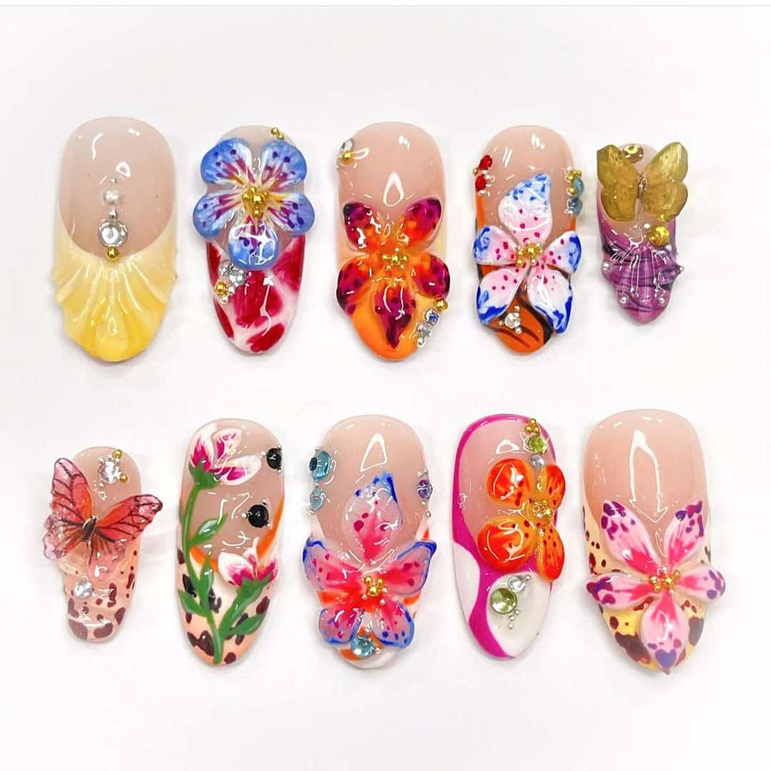 Artificial Nail Art Set Stornfield