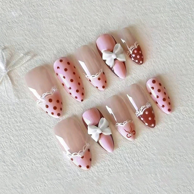Decorative Press-On Nail Art Set Stornfield