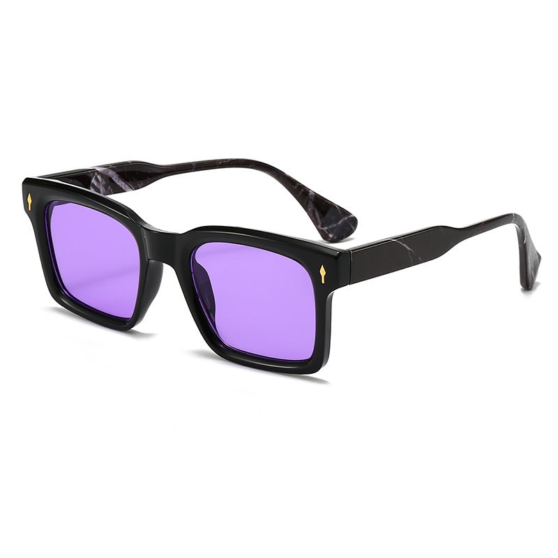 Ladies Rectangular Sunglasses in Elegant Tortoiseshell Design Stornfield