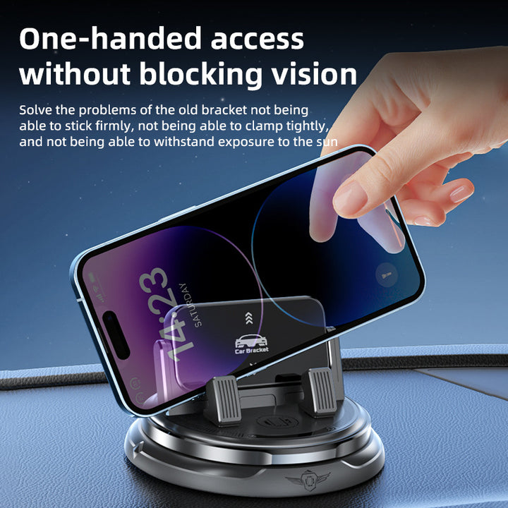 Unisex Car Smartphone Holder with 360-Degree Rotation Mechanism Stornfiled