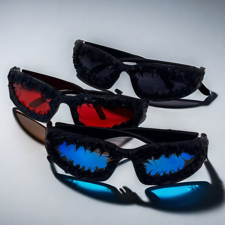 Ladies unique sports sunglasses in futuristic design Stornfield