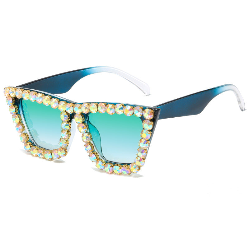Women's extravagant sunglasses with glittering frame Stornfield