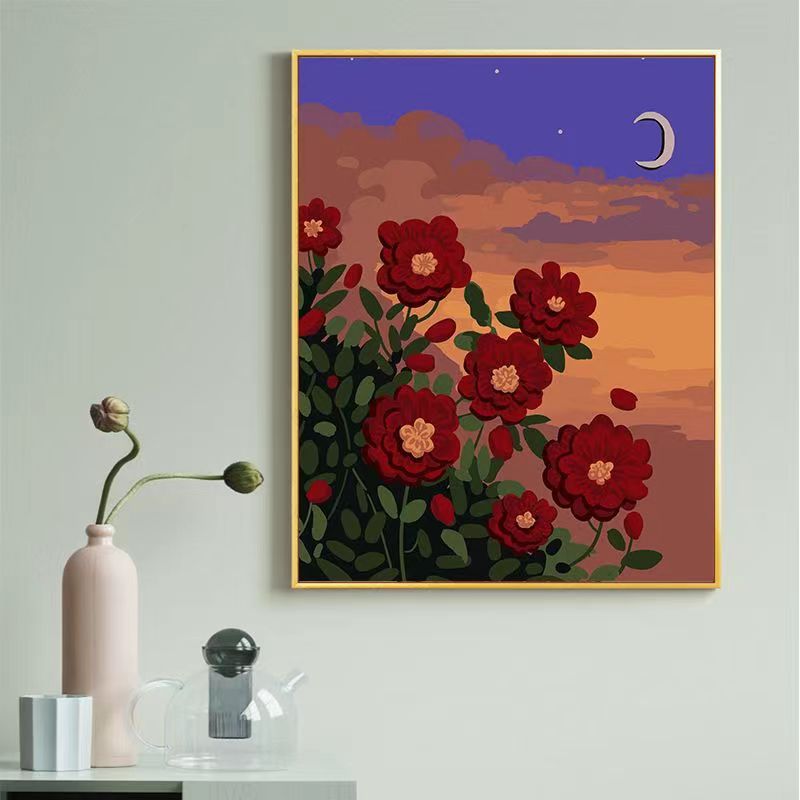 Sunflower-Themed Canvas Art Print Stornfield