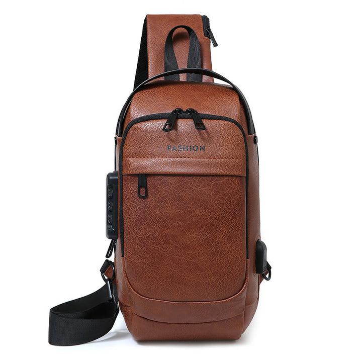Versatile Leather Crossbody Sling Bag Stornfield