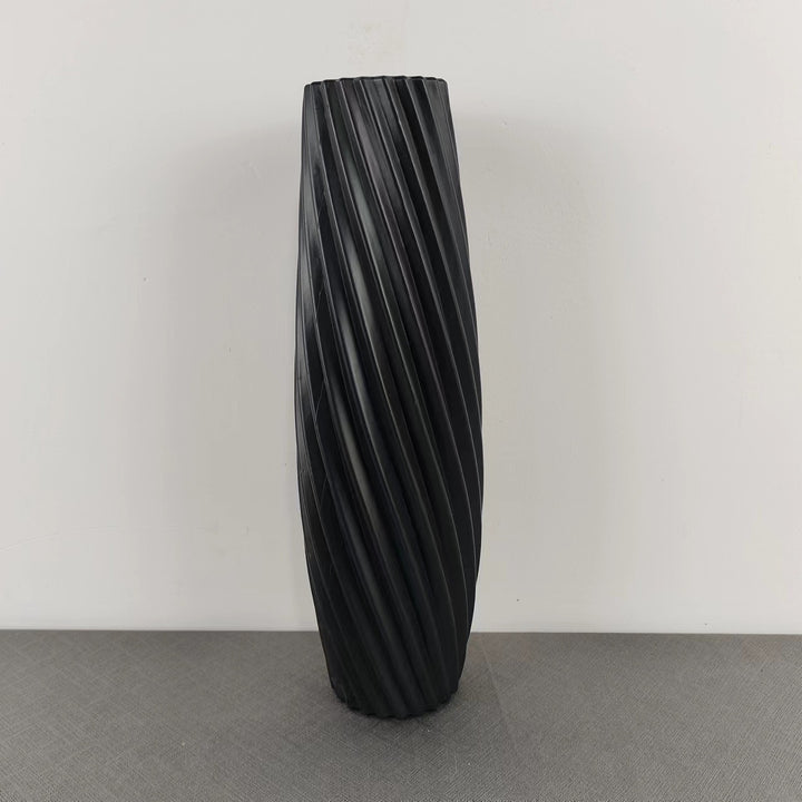 Textured Spiral Decorative Vase Stornfeild
