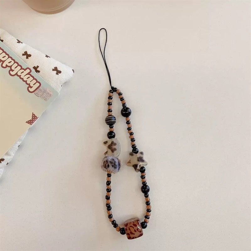 Decorative Beaded Charm Keychain Stornfield