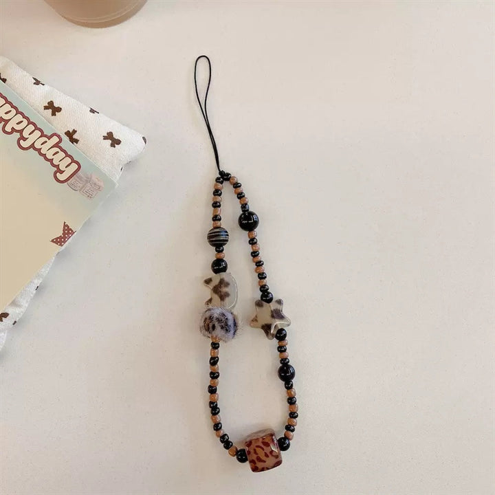 Decorative Beaded Charm Keychain Stornfield