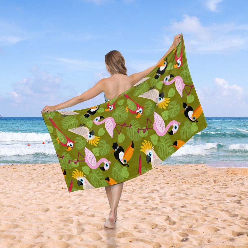 Beach blanket in exclusive mosaic design Stornfield