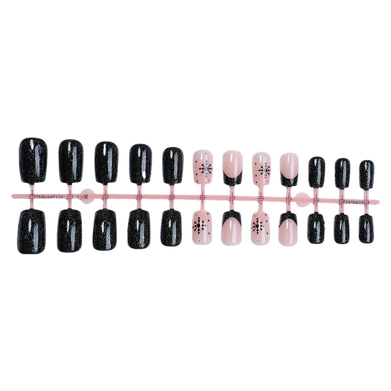 Artfully Designed Press-On Nail Set Stornfield