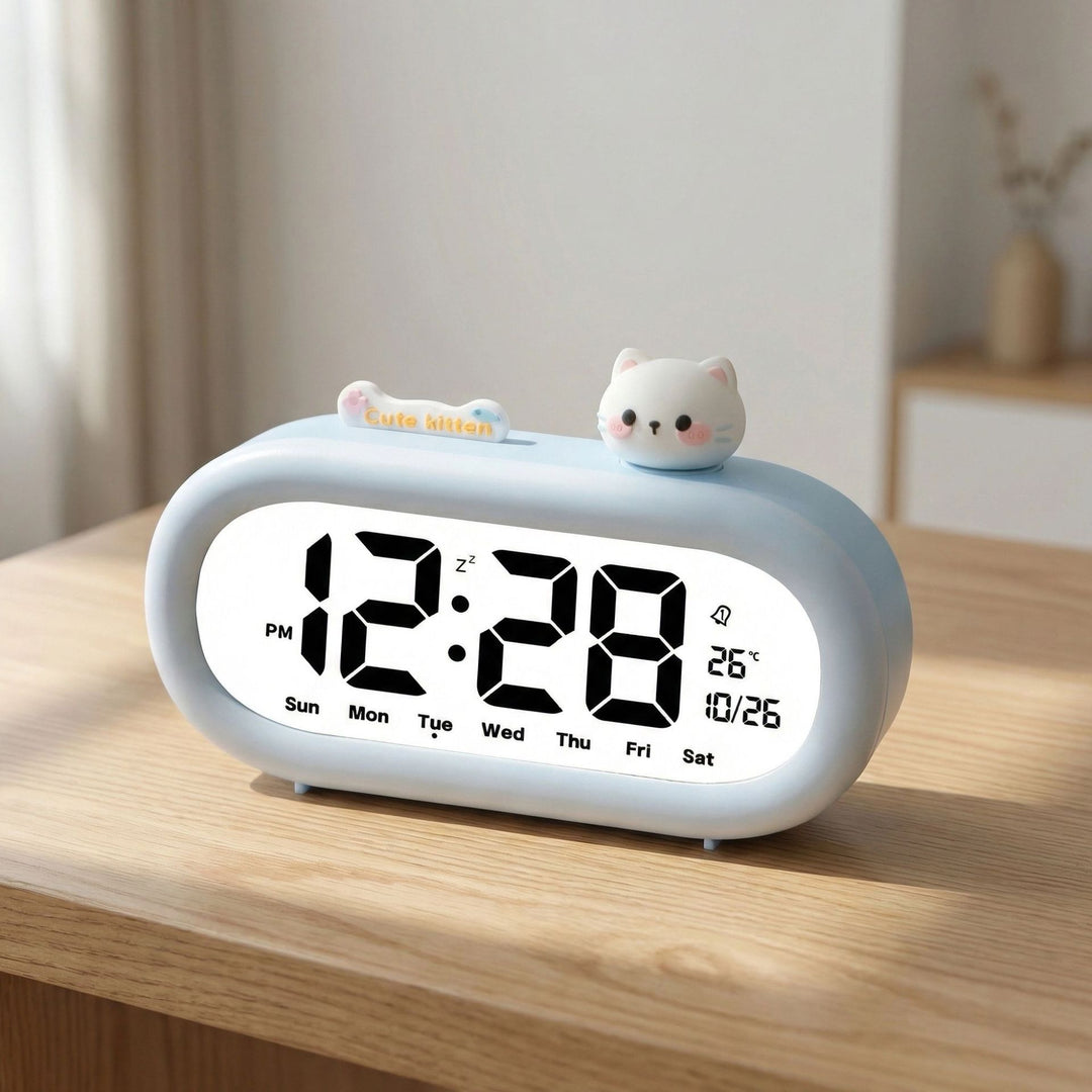Digital alarm clock with panda design Stornfield