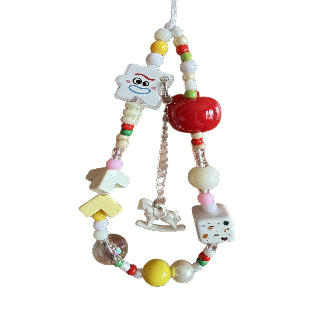Playful Beaded Charm Necklace Stornfield 1790135677