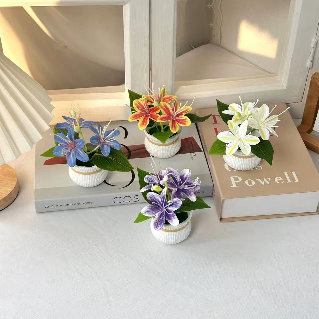 Artificial Floral Arrangement for Decorative Home Display
