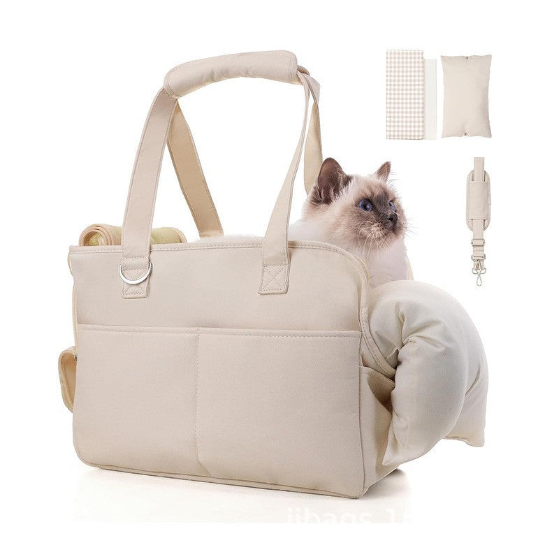 Pet carrier bag with cozy interior Stornfield