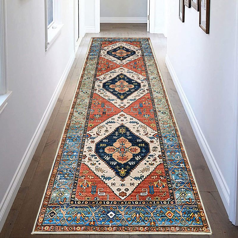 Elegant Geometric Pattern Runner Rug Stornfield