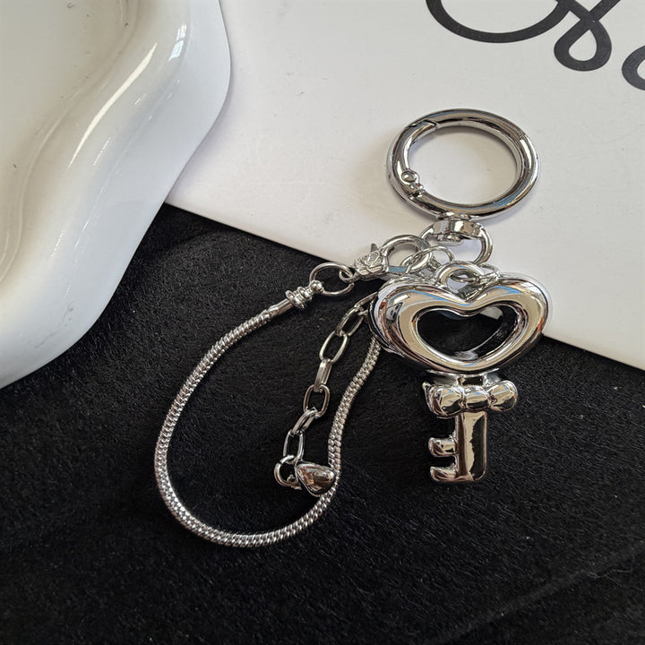 Elegant Bow Charm Keychain Stornfield