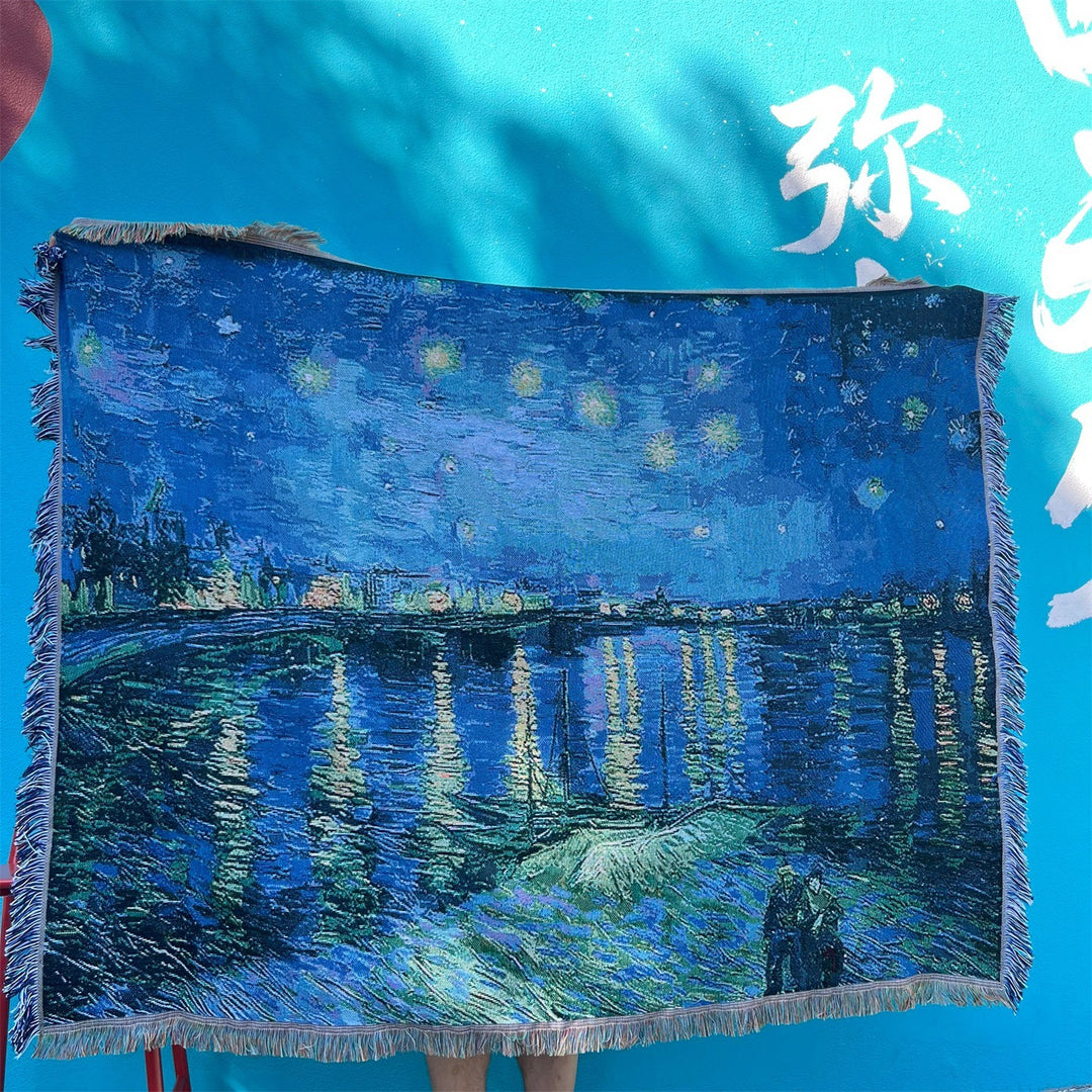 Artistic Graphic Throw Blanket