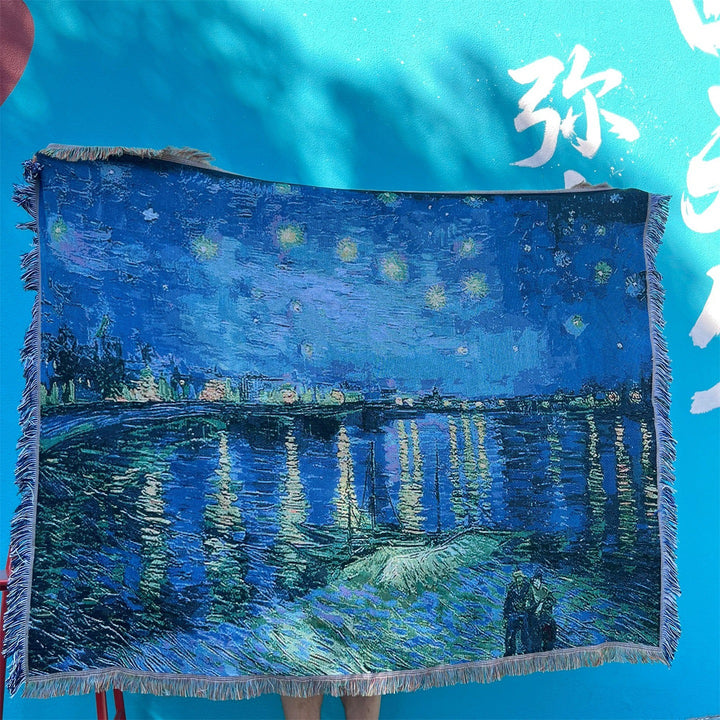 Artistic Graphic Throw Blanket