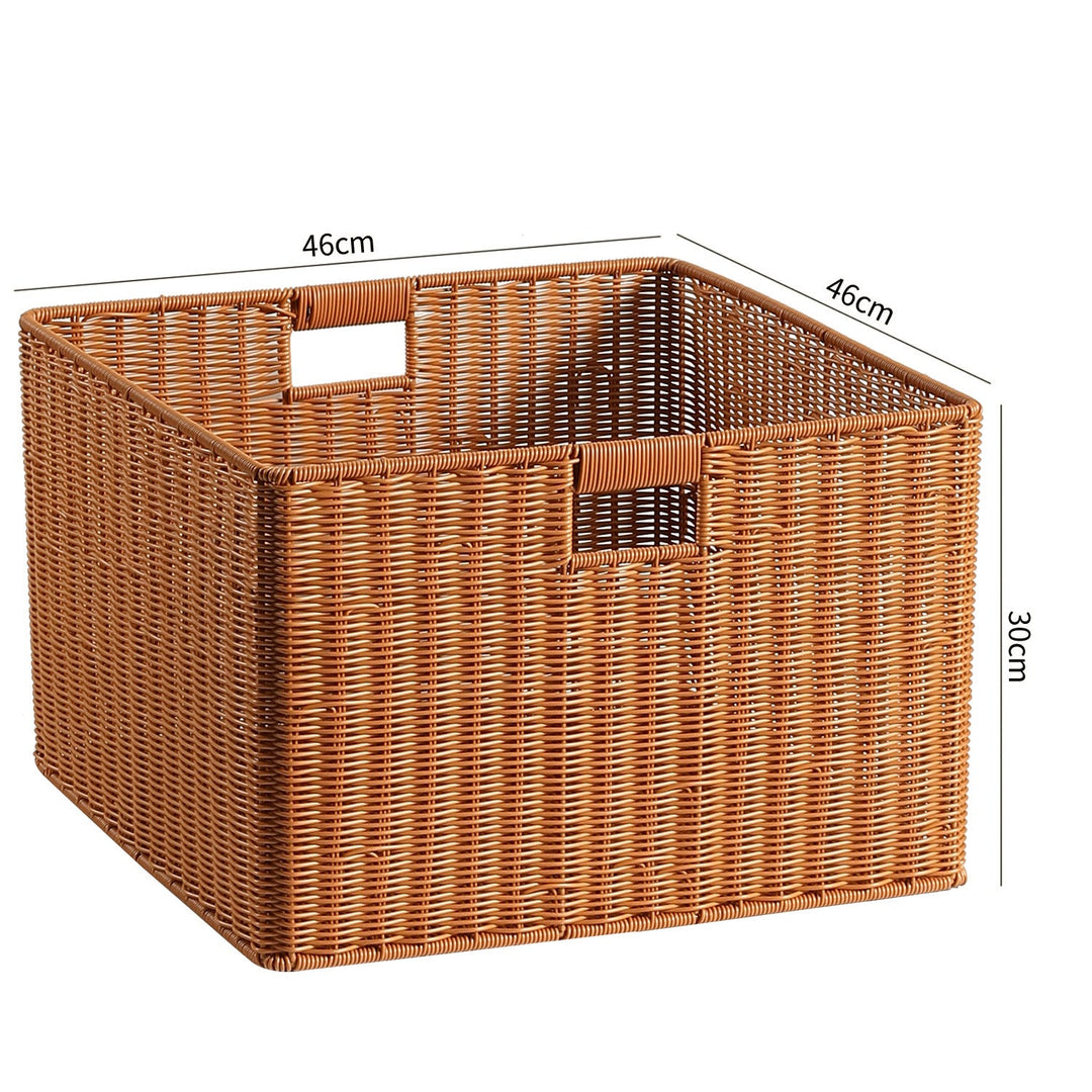 Rectangular Woven Storage Bin Stornfield
