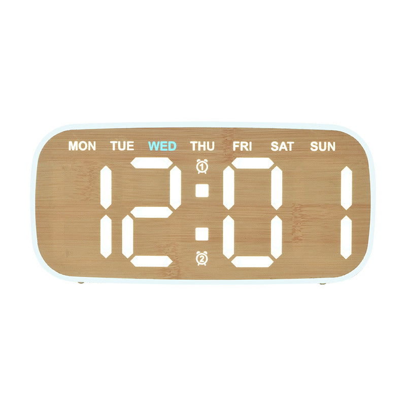 Digital Alarm Clock with Date and Day of the Week Display Stornfield