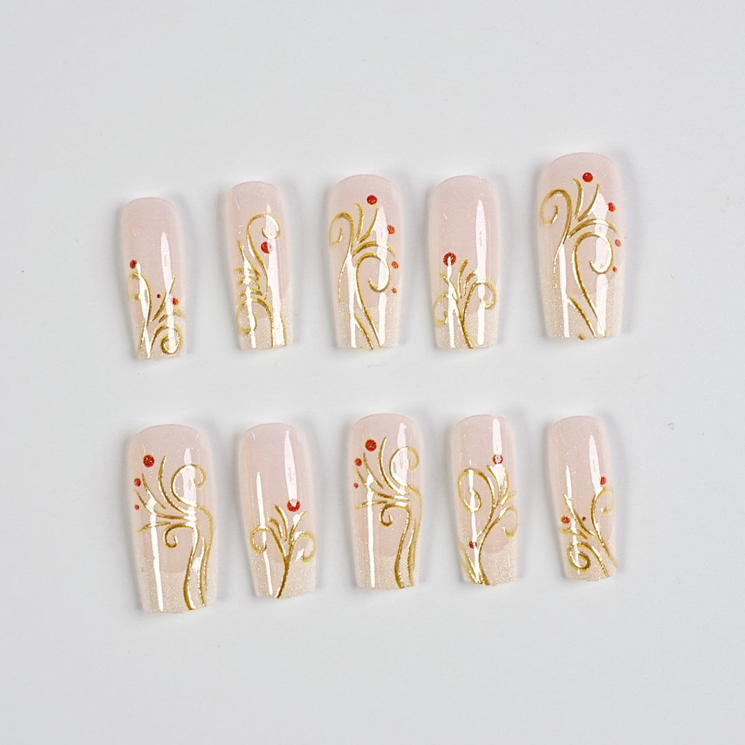 Decorative Press-On Nails