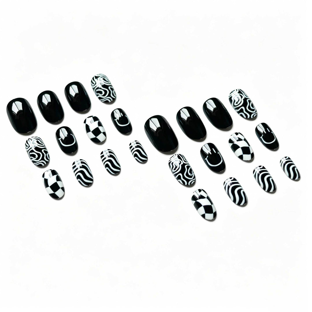 Creative Abstract Nail Art Set