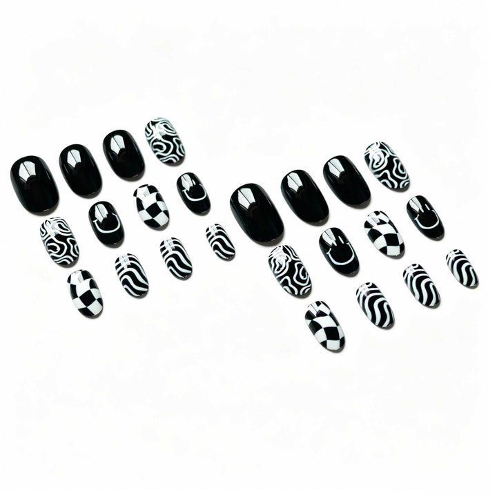 Creative Abstract Nail Art Set