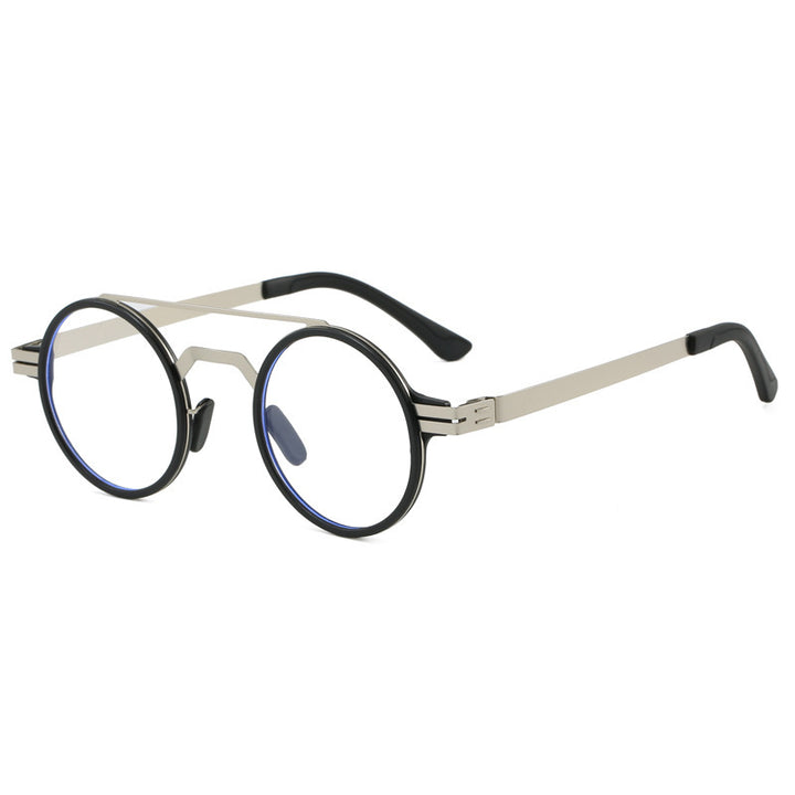 Ladies fashionable round sunglasses with minimalist design Stornfield