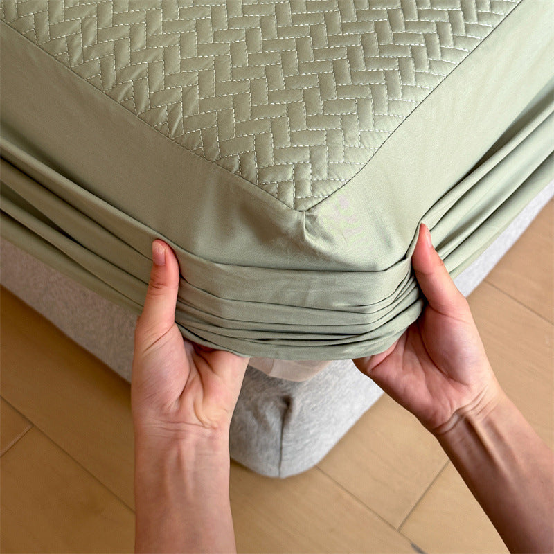Quilted Waterproof Fitted Mattress Protector