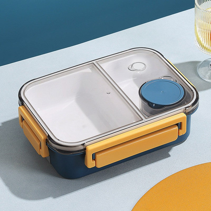 Stainless Steel Bento Box with Leak-Proof Lid