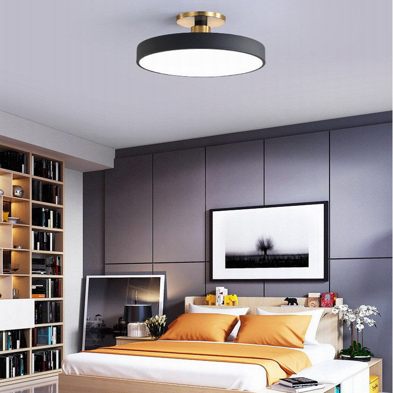 Modern Round Flush Mount Light