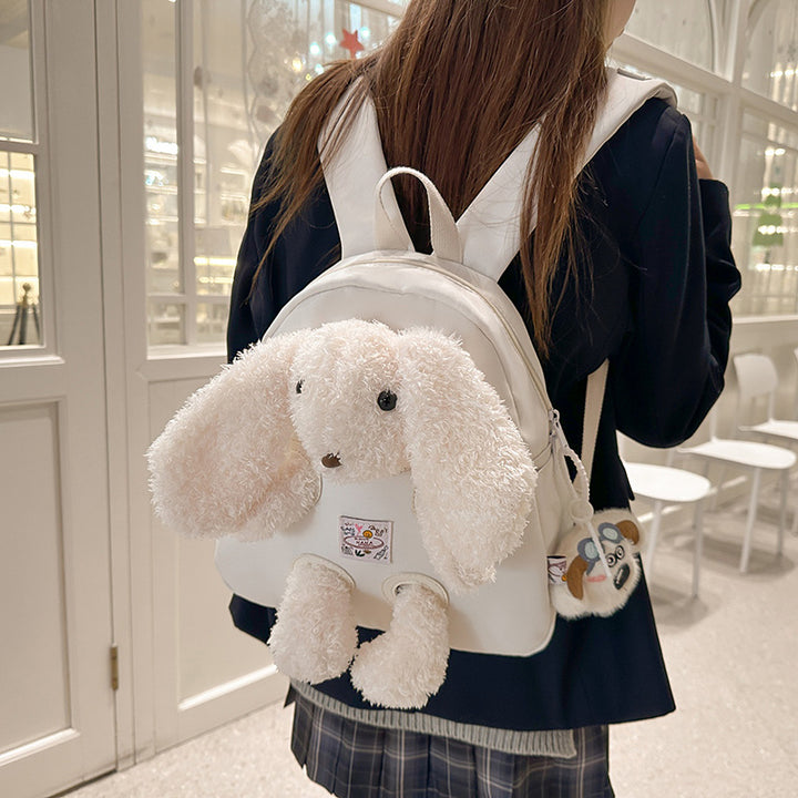 Plush Rabbit-Themed Backpack Stornfield